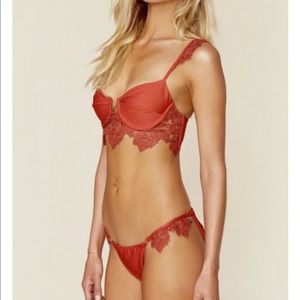 BNWT For Love and Lemons Barcelona Bikini top/bott